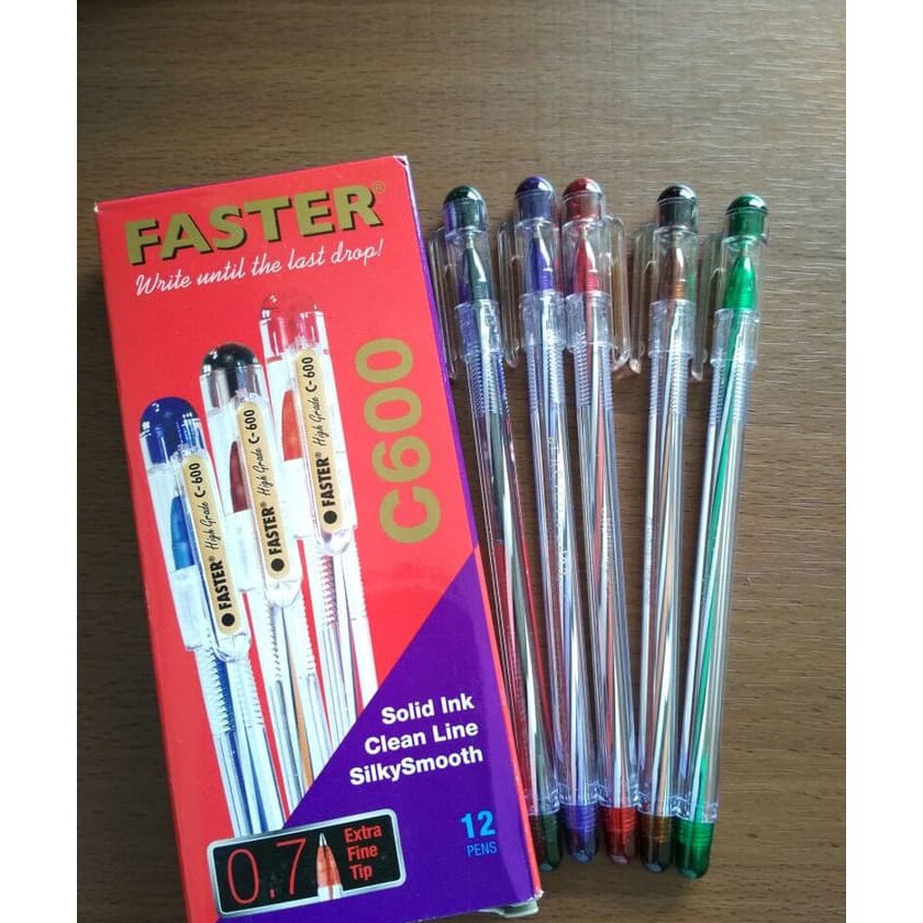

SALE Pulpen Faster C6 Extra Fine 7mm 12 Pcs Original