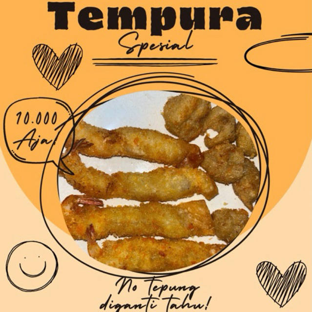 

UDANG TEMPURA ISI TAHU GURIH ISI 4