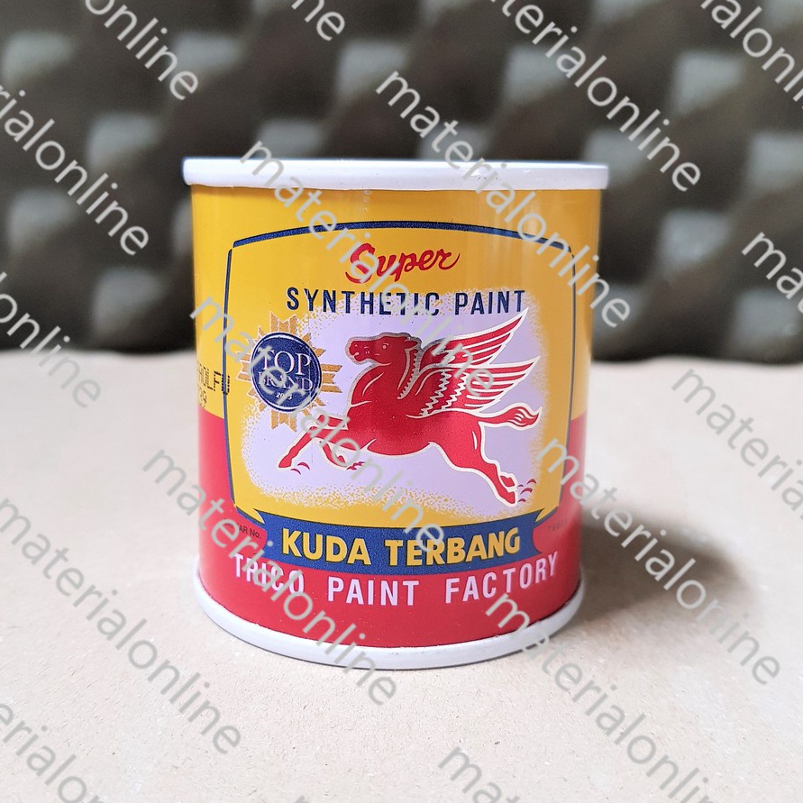 

BRAND KUDA TERBANG Cat Minyak Kayu Dan Besi 1cc 1 cc Kaleng Kecil Warna