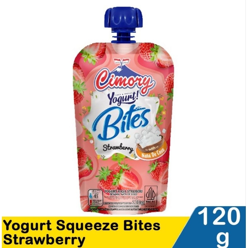 

CIMORY YOGURT BITES 120GR STRAWBERRY