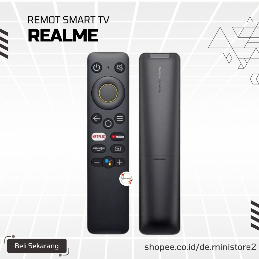 Remot Remote TV Realme Android Support Voice BT / Remot Remote Smart TV Realme