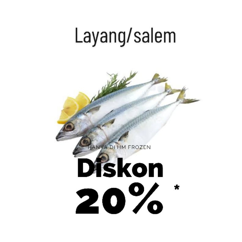 

Ikan Salem / Kembung Layang 5 Kg