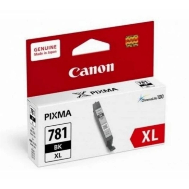 Original Tinta Canon 781 XL Black 781XL Black