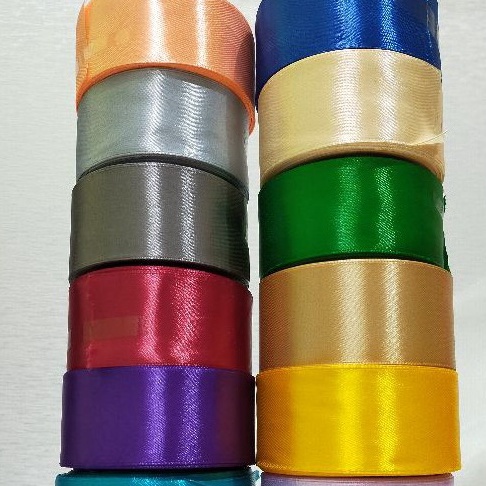 

PRODUCT IMPOR Pita satin 4cm Pita 15 inch pita besar pita kado pita sovenir pita hamper pta premium