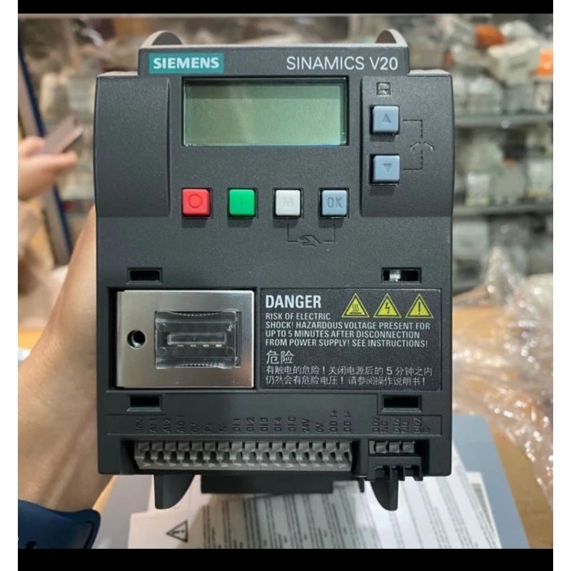 SIEMENS SINAMICS 6SL3210-5BE21-5UVO V20 FSA 380V-480V 1,5 KW INVERTER