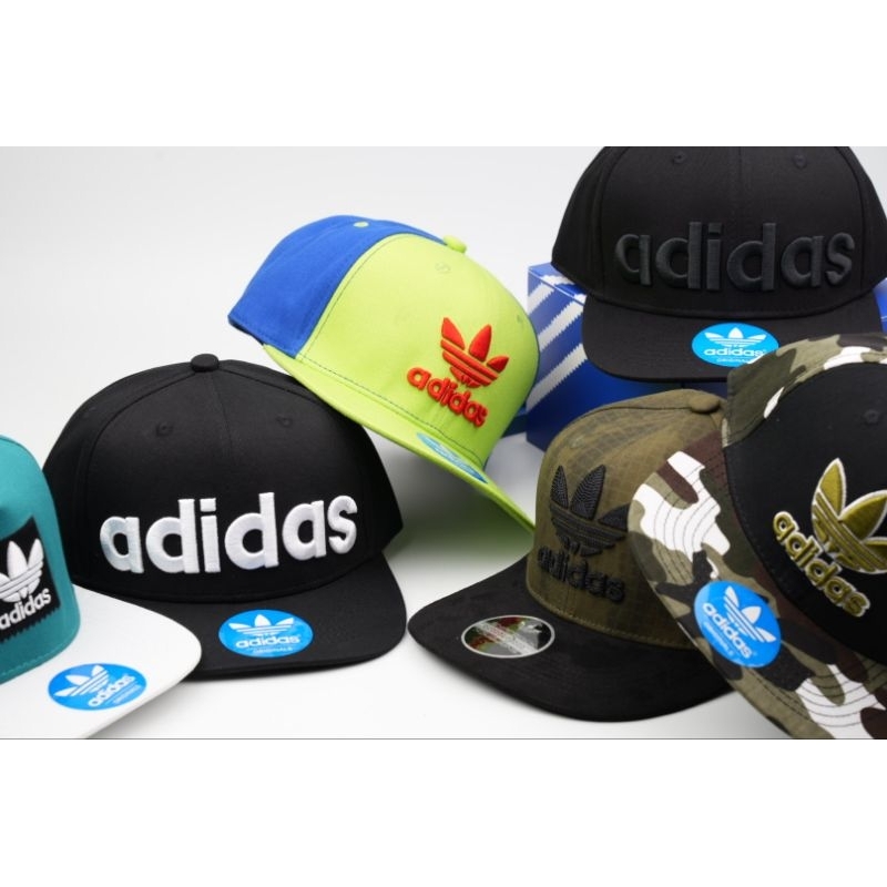 Topi Snapback  Original Import Adidas Unisex Hat Baseball Cap Distro Surfing Fashion Hip Hop Pria Wa