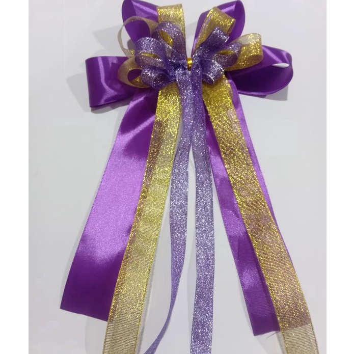 

RAIH DISKON Pita Parcel Hias Glitter Surai Satin XXL2