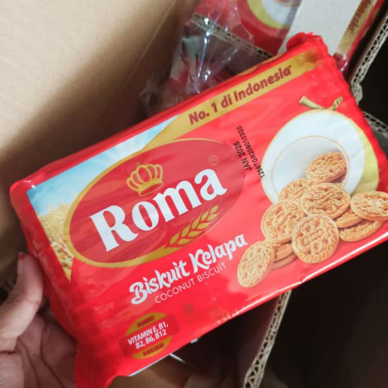 

Roma Biskuit Kelapa 300gr Grosir Termurah