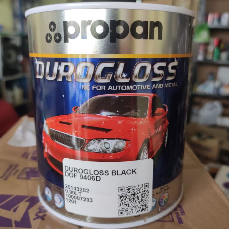 

FLAS SALE Cat hitam Doff Durogloss cat Black Doff 1kg 1Liter