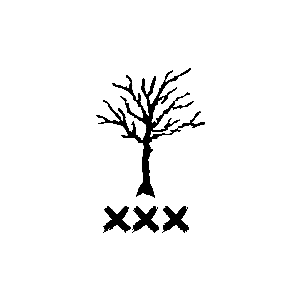 YZ7 XXXTentacion kalung leafless tree of Kalung Liontin Titanium Stainless poison tree