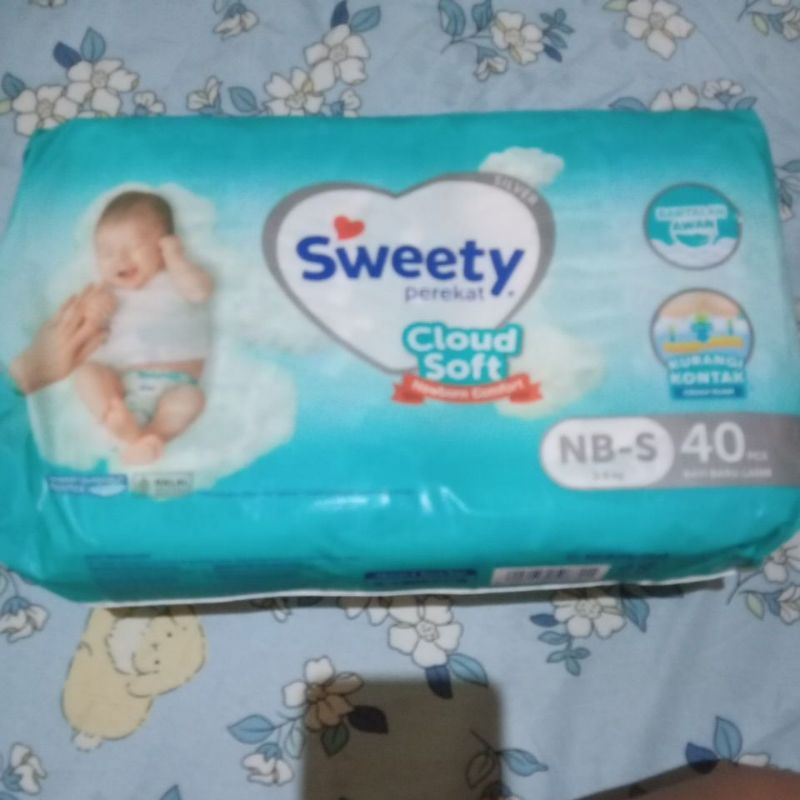 Pampers Sweety Silver NB_S 40pcs perekat
