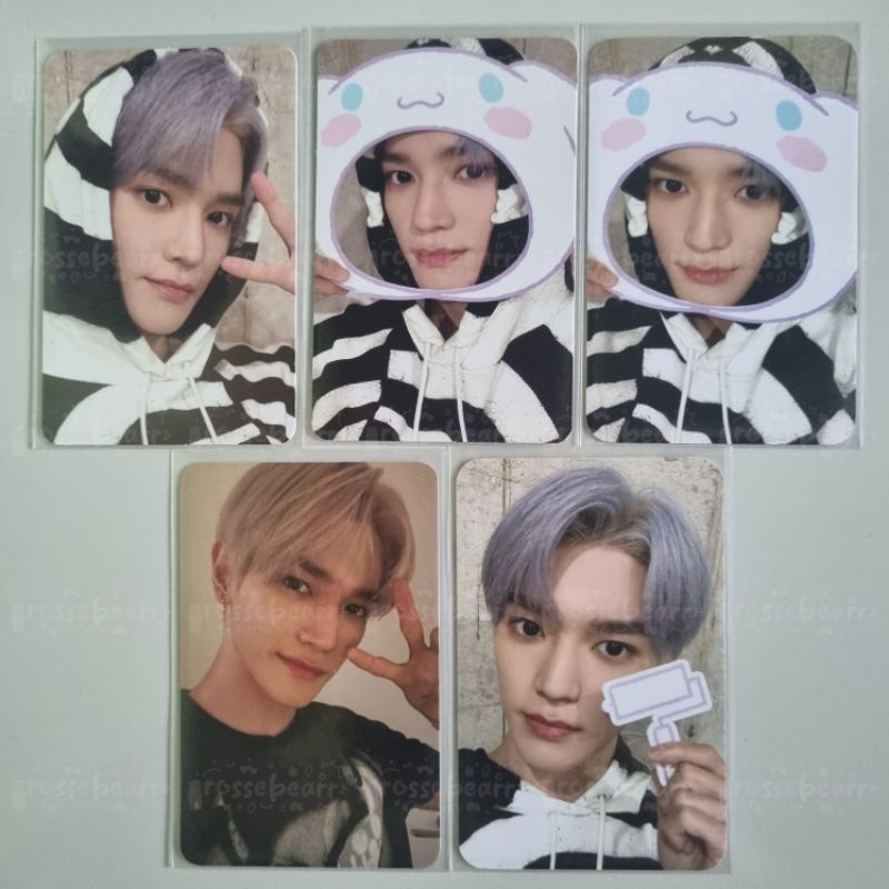 [TAKE ALL] PHOTOCARD/PC ONLY NCT 127 TAEYONG SANRIO TC KEYRING SPAO PAJAMAS