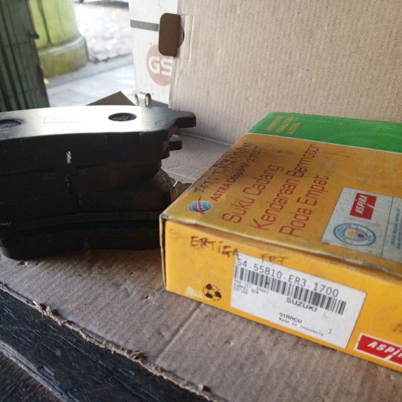 (WRJY) BRAKE PAD ERTIGA