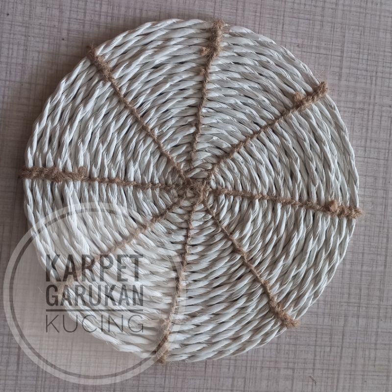 Karpet garukan kucing kerajinan tangan