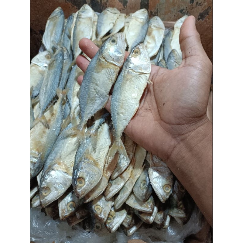 

ikan asin kanaren/peda kembung kecil. nto1000gram.