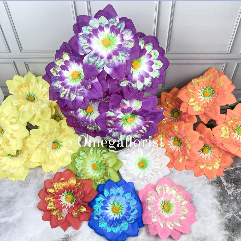 Bunga bintang artificial Bunga Artificial/Bunga Plastik/Bunga Dekorasi/Dekorasi Pernikahan/Pernikaha