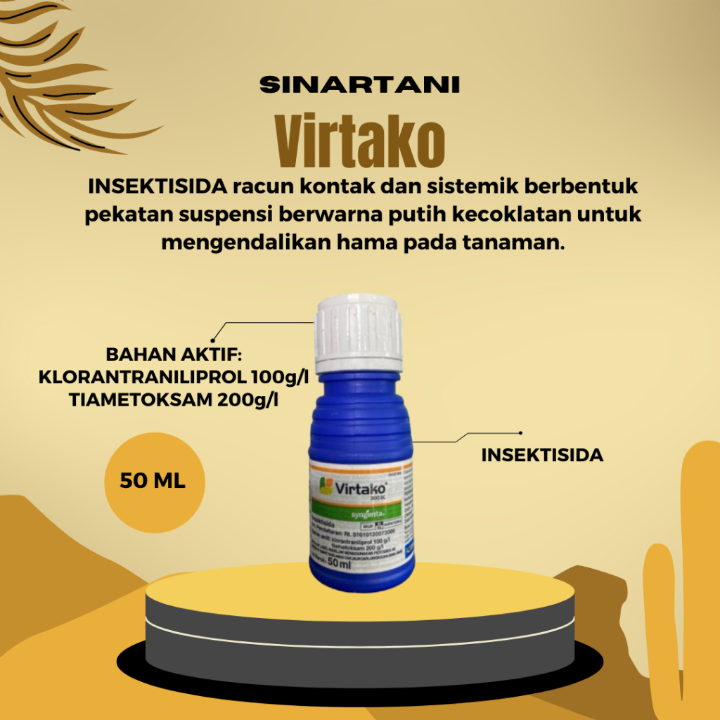 INSEKTISIDA Virtako ORIGINAL 10-50ml