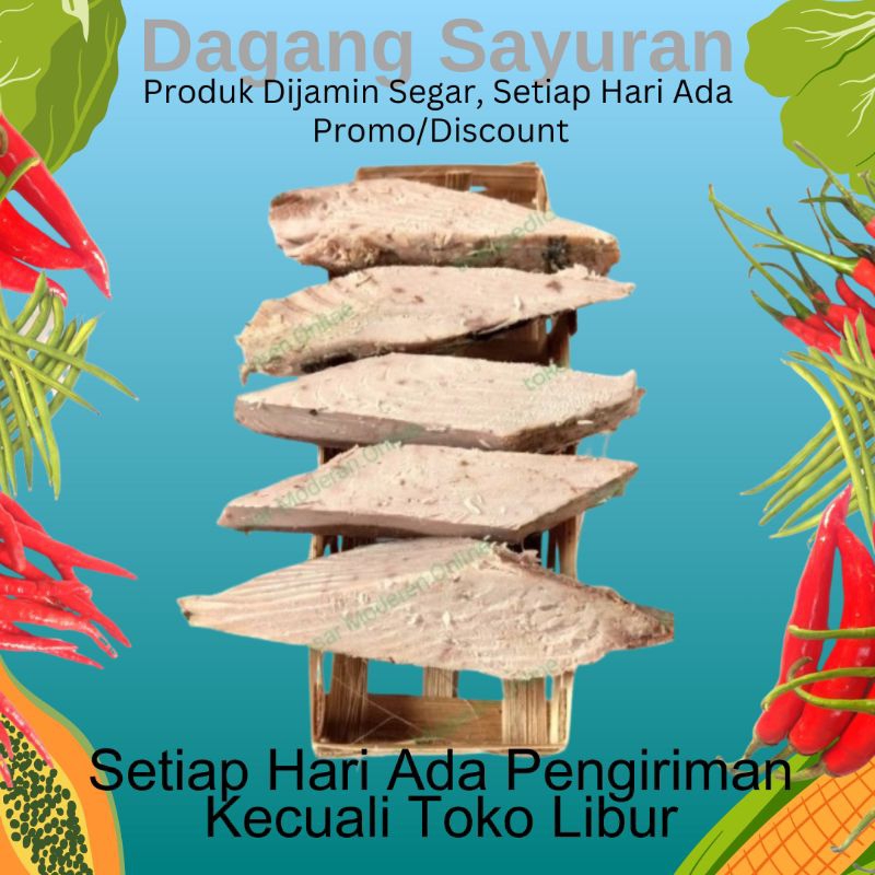 

IKAN TONGKOL PINDANG IRIS ISI 5 PCS 175 GRAM