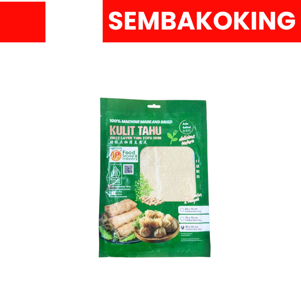 

KULIT TAHU GOHYONG DIMSUM HEKENG/KULIT KEMBANG TAHU LEMBARAN