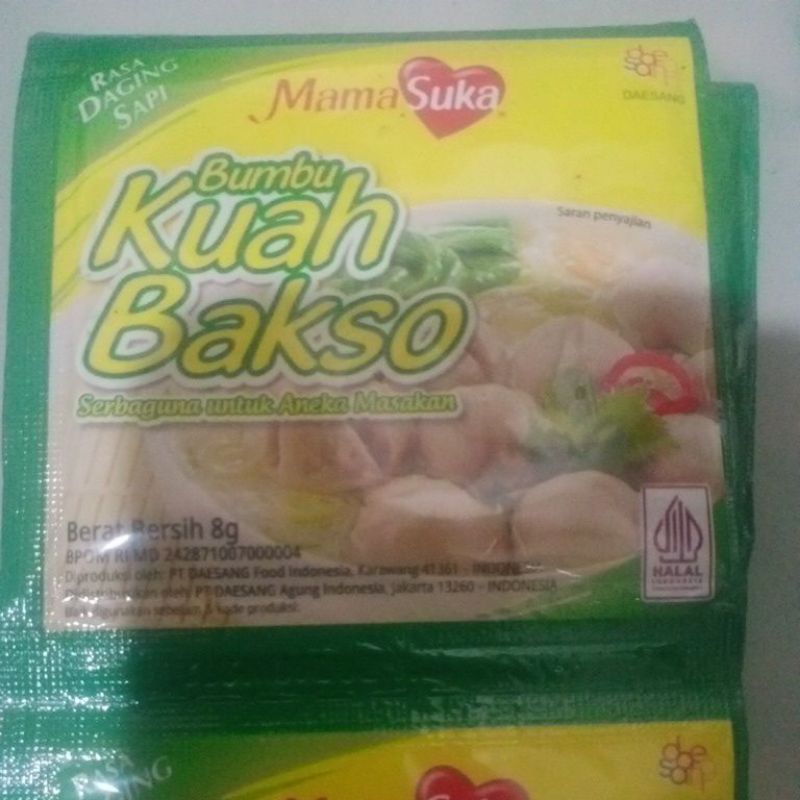 

BUMBU KUAH BAKSO 6 biji + bonus uang