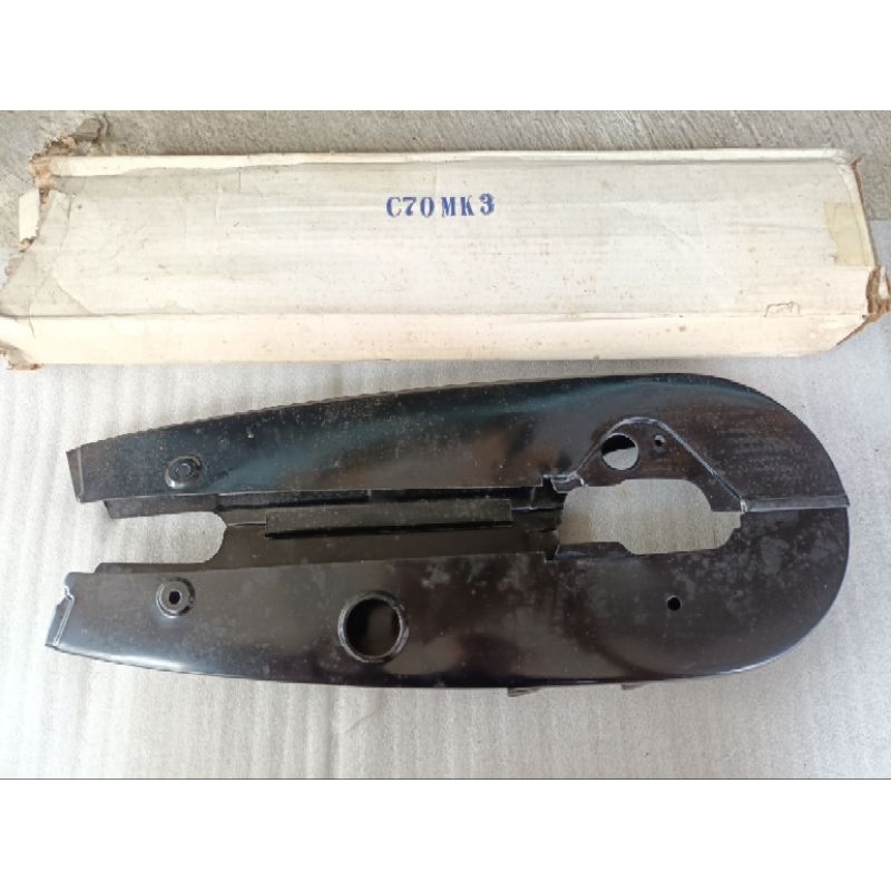 tutup rantai Honda C70 mk3 shockbreaker panjang baru stok lama