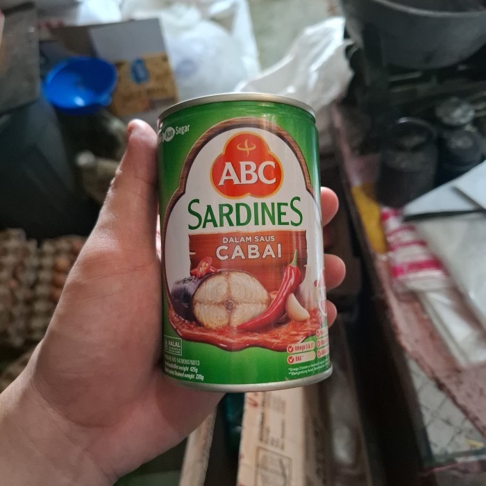 

Sarden ABC saus cabai 425 gram