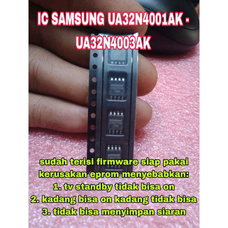 IC EPROM MEMORY TV SAMSUNG UA32N4001AK - UA32N4001AK