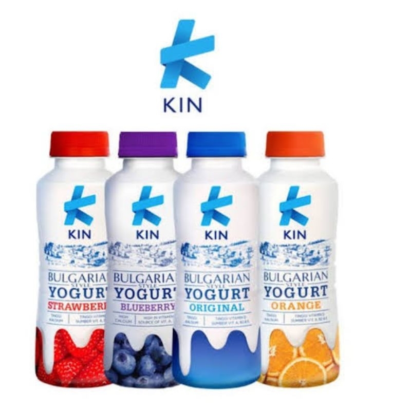 

Kin Bulgarian Yogurt 200ml 1 krat isi 12 botol rasa Random