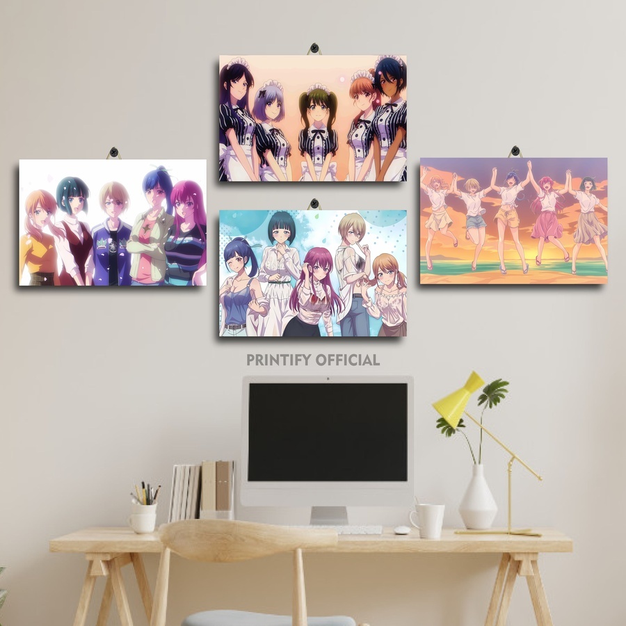 Pajangan Kamar Anime Megami No Cafe Terrace Akane Hououji | Dekorasi Keren |AWS/FZAMI