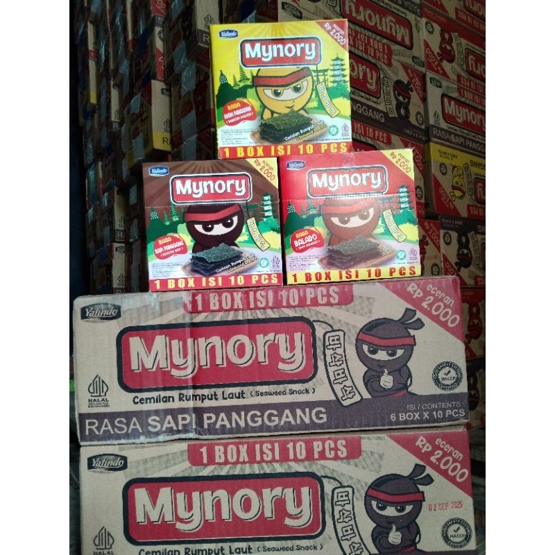 

Mynory rumput laut kartonan