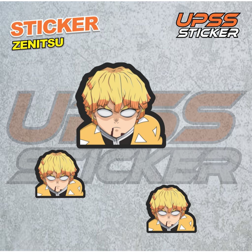 

Stiker Sticker Zenitsu Case Phone Logo Brand Band Aesthetic Journal Clothing Basic Casing Striping Tempel Label Merk Dinding Graftac Vinyl High Quality decal