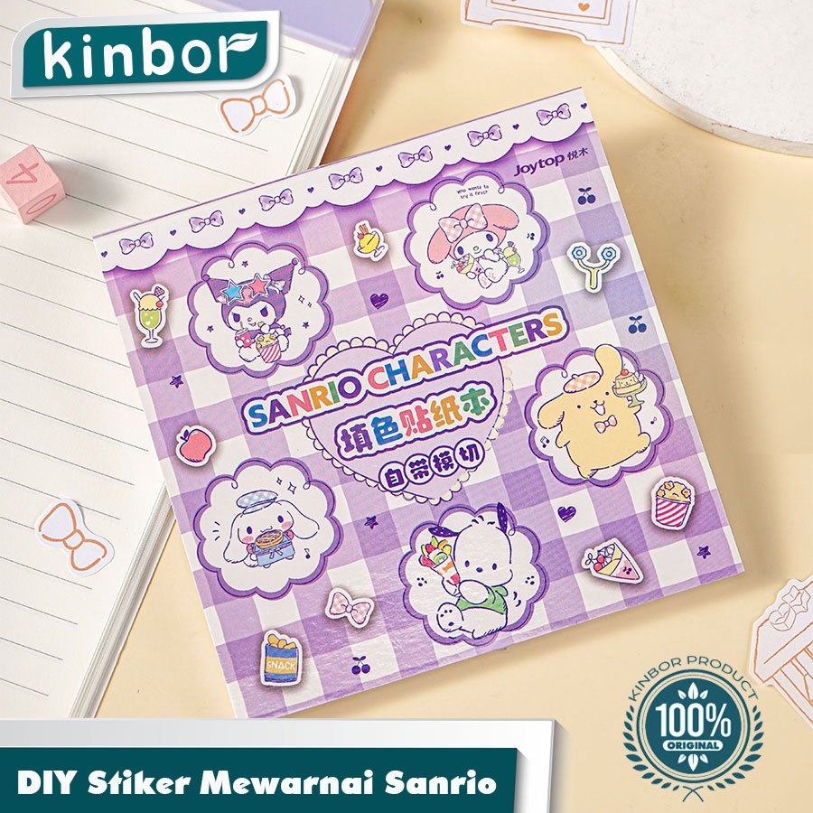 

Coloring Stiker Book Buku Sticker Mewarnai