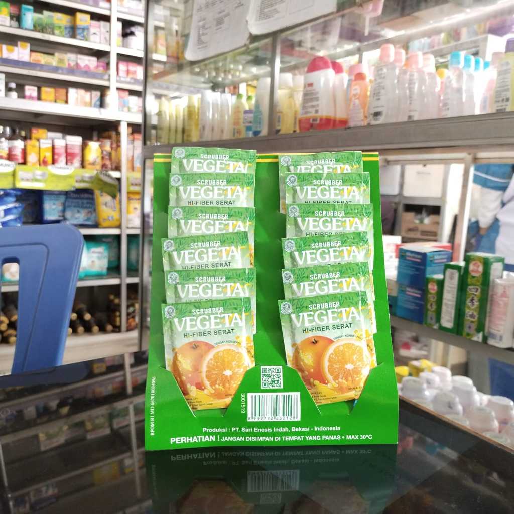 VEGETA SCUBBER 1 RENCENG @12SACHET vegeta scaber vegeta