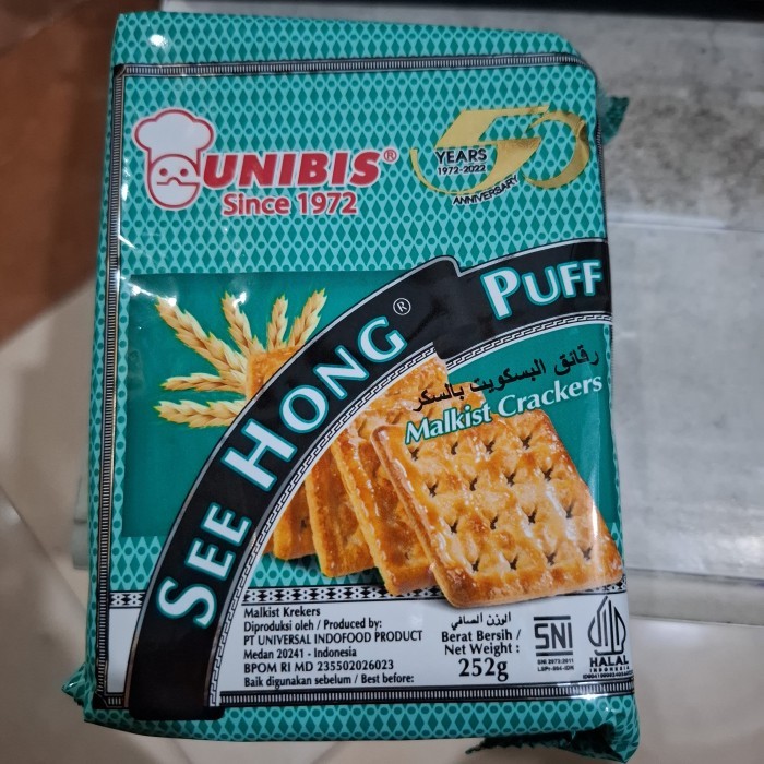 

Unibis See Hong / Cream Crackers Biscuits