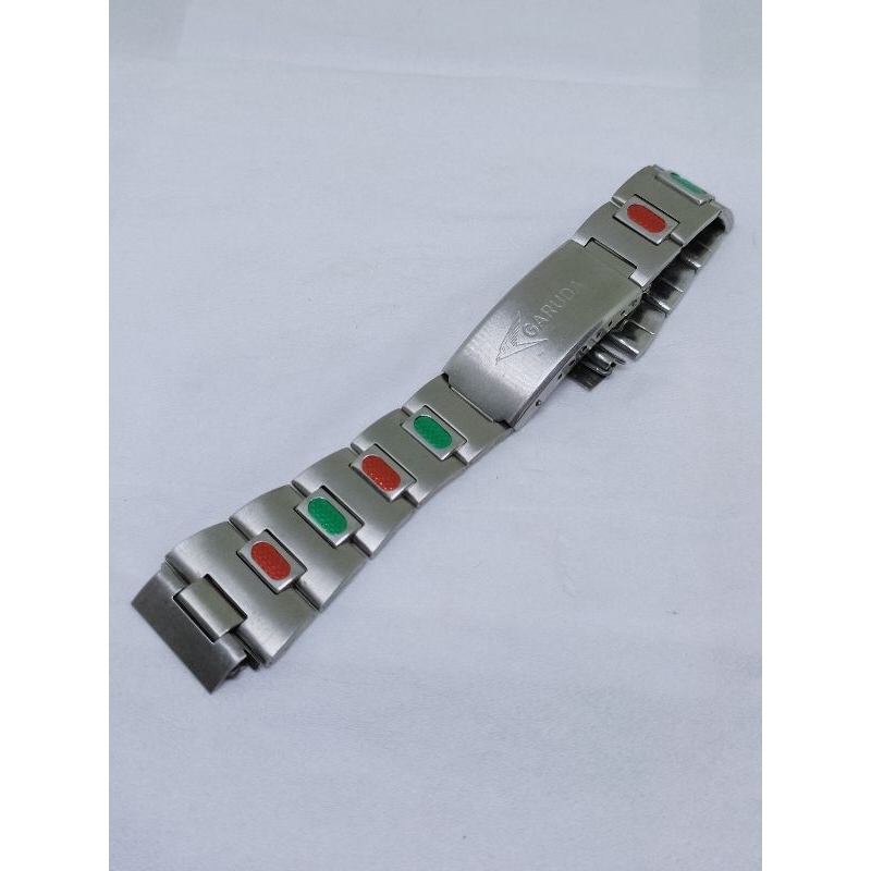 Garuda watch bracelet vintage original nos 20mm rantai jam tangan antik garuda swiss part arloji law