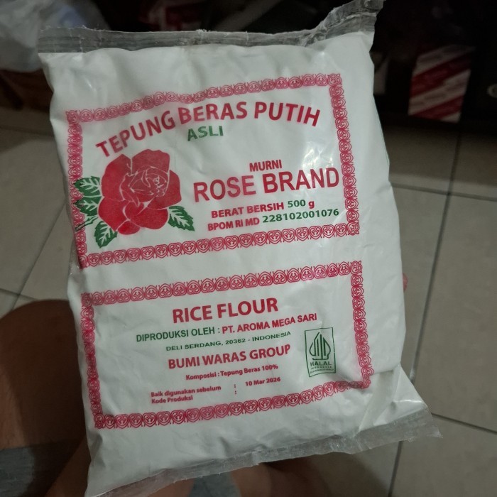

Tepung Beras Rosebrand 500gram