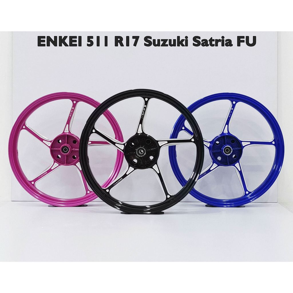 VELG ENKEI 511 / AK55 CNC PALANG 5 RING 17 UNTUK HONDA BEAT / VARIO 110 , VARIO 125 / VARIO 150 CBS 