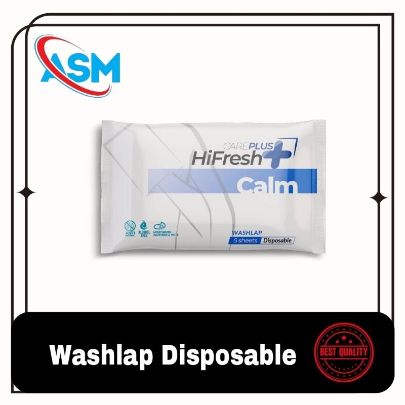 Washlap Disposable Merk HiFresh Isi 5