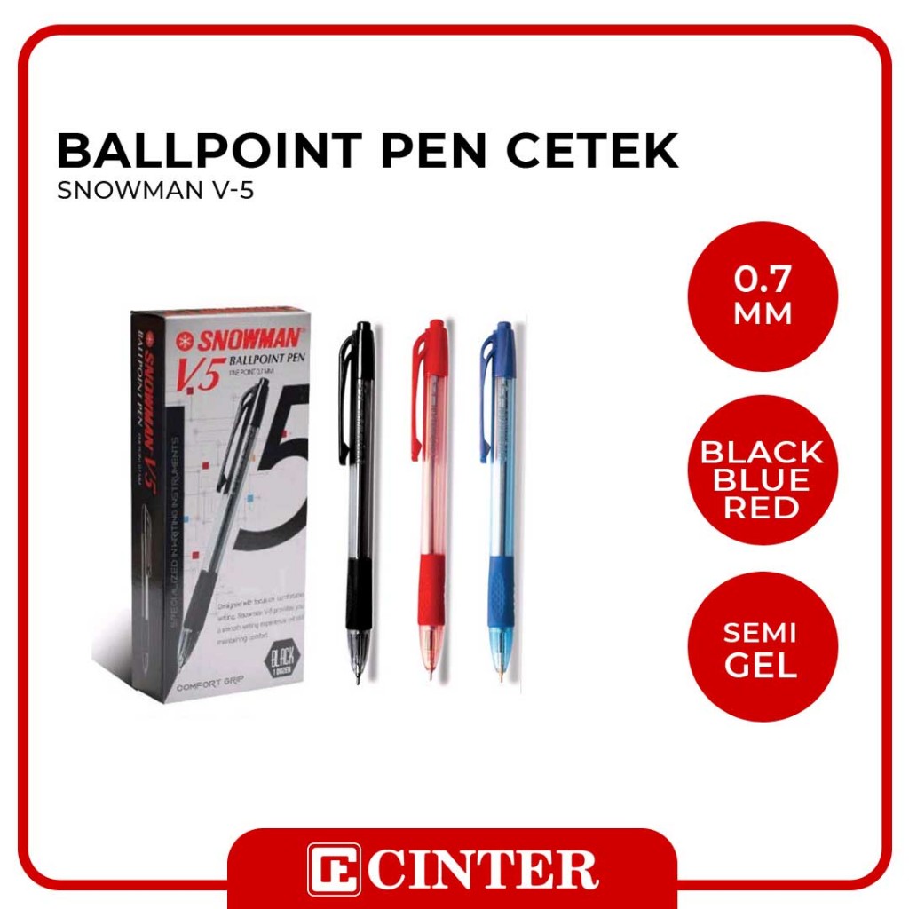 

SNOWMAN - PEN / PULPEN / PENA V5