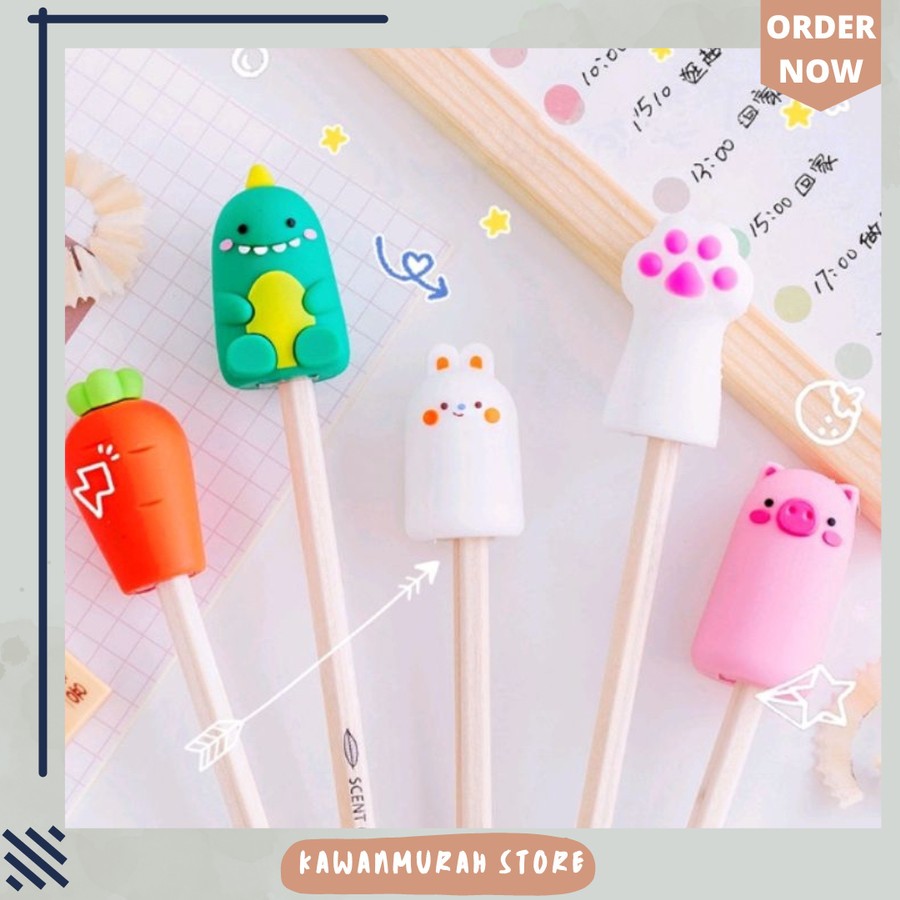 

Serutan Karakter Kartun Lucu / Rautan Pensil Motif Lucu - Rabbit Girl