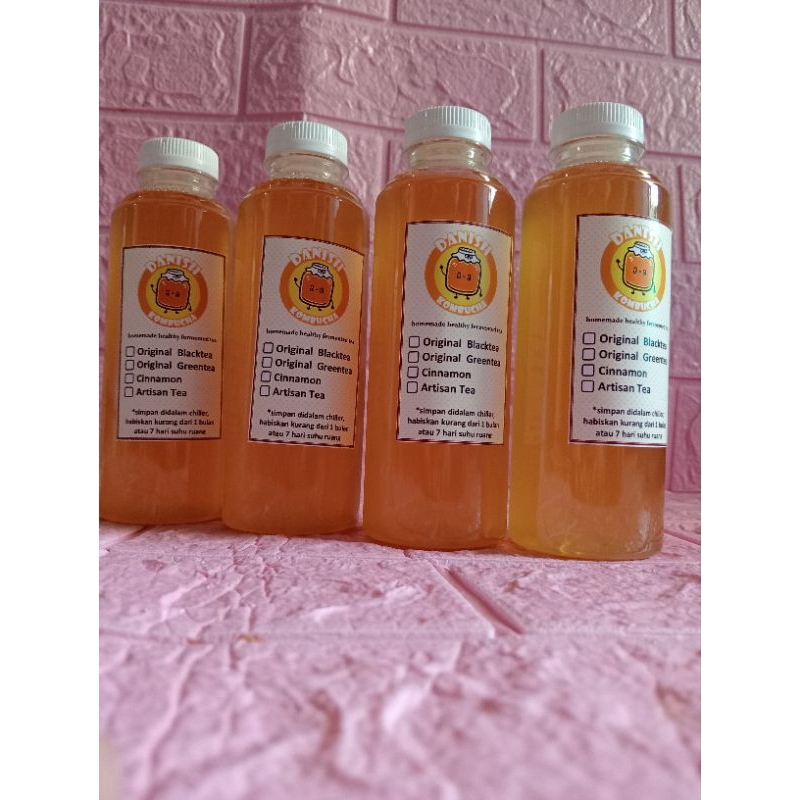 

kombucha nanas paket 3botol @250ml danishkombucha12