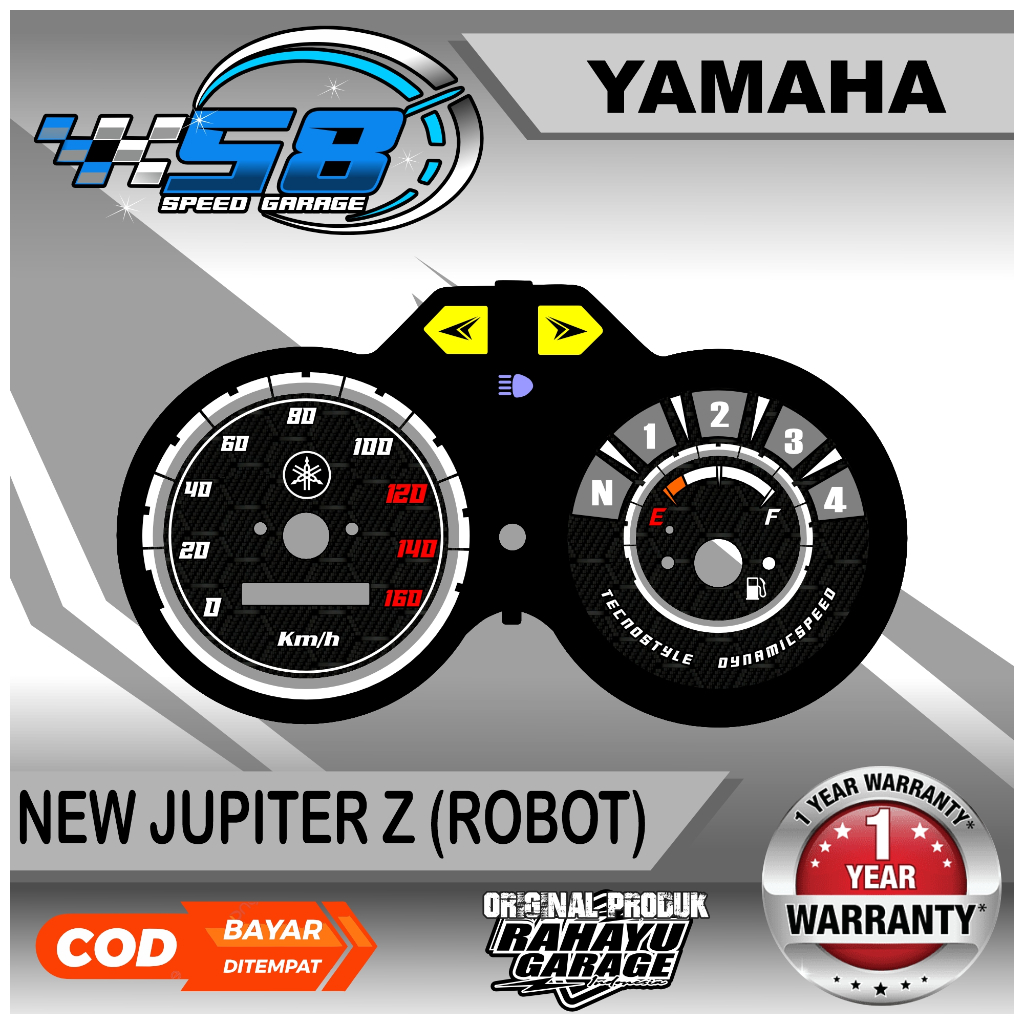PAPAN SPEEDOMETER CUSTOM JUPITER ROBOT