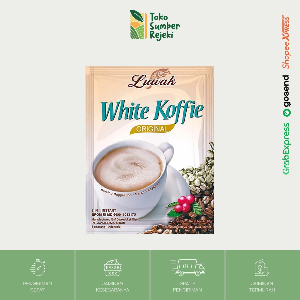 

Luwak White Koffie Original - Toko Sumber Rejeki Yogyakarta