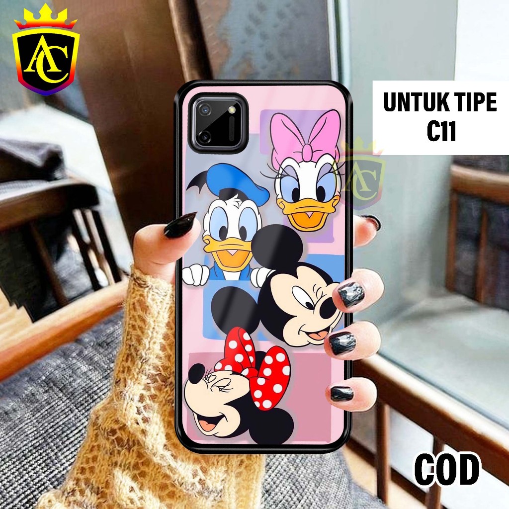 Case Realmi C11  - Hardcase Glossy casing Hp Realmi C11 Terbaru [Motif - Kartun 03] - Aneka Case Men