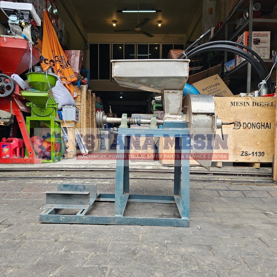 MESIN GILINGAN BUMBU BASAH 12" GILING CABAI KUNYIT JAHE TANPA MESIN