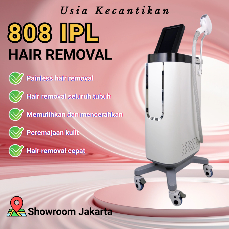 Diode laser hair removal 810nm Pro laser IPL laser Hair Removal Bulu Tubuh Permanent Mencerahkan Waj