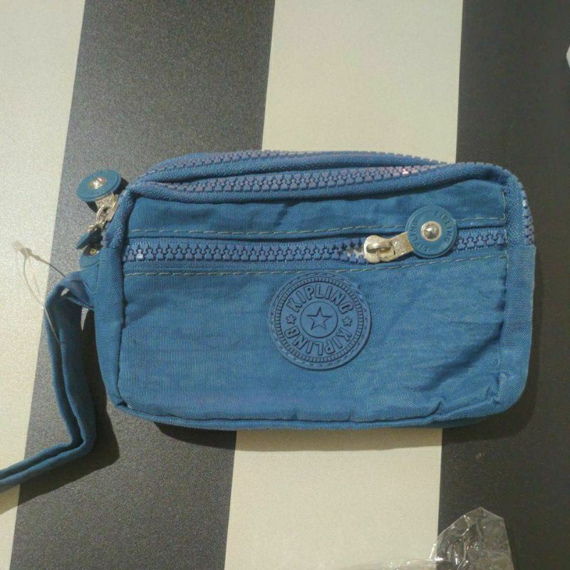 Kipling Bag Tas Hp Dompet Case Leather Pouch 4 Kantong - Isi 3 HP