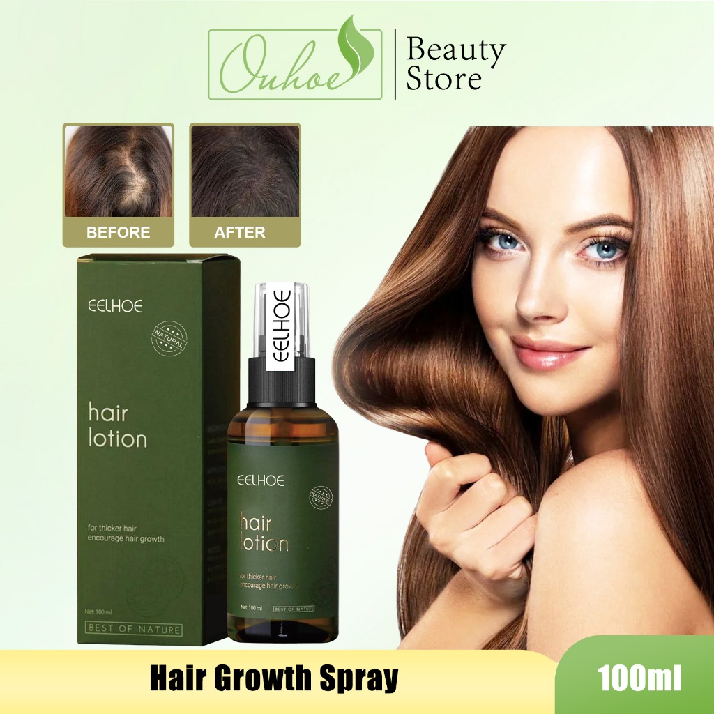 【100%ORI】EELHOE Grapefruit Hair Vitamin Spray 100ml - Grapefruit Hair Growth Serum Spray
