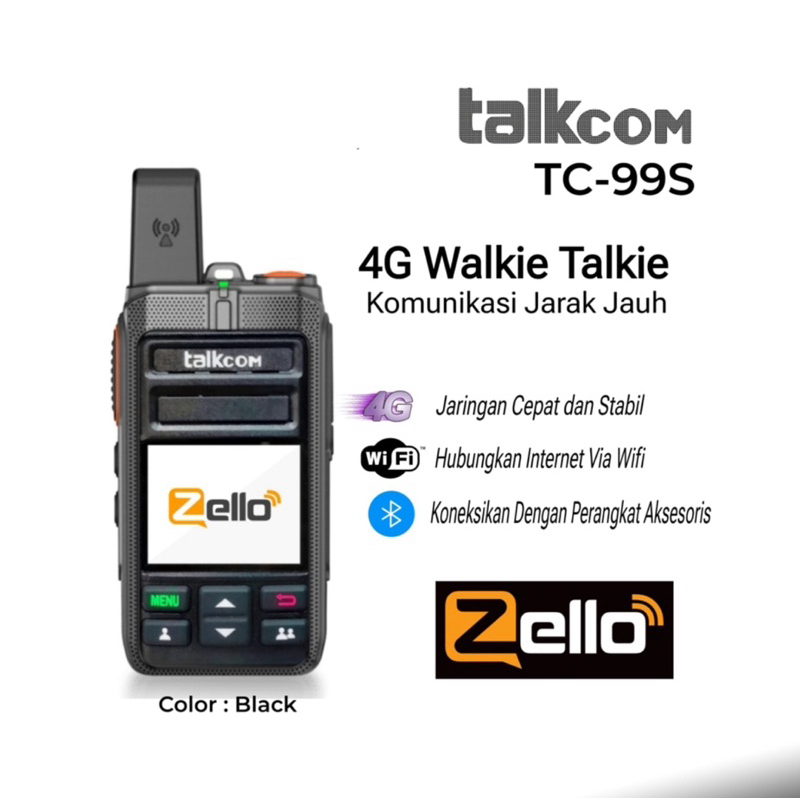 HT POC TALKCOM TC-99S Zello