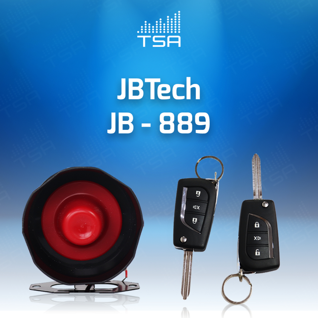 Sistem Pengamanan Alarm Semua Jenis Mobil JBTech JB889